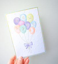 New Baby Balloons Baby Card - Cardmore