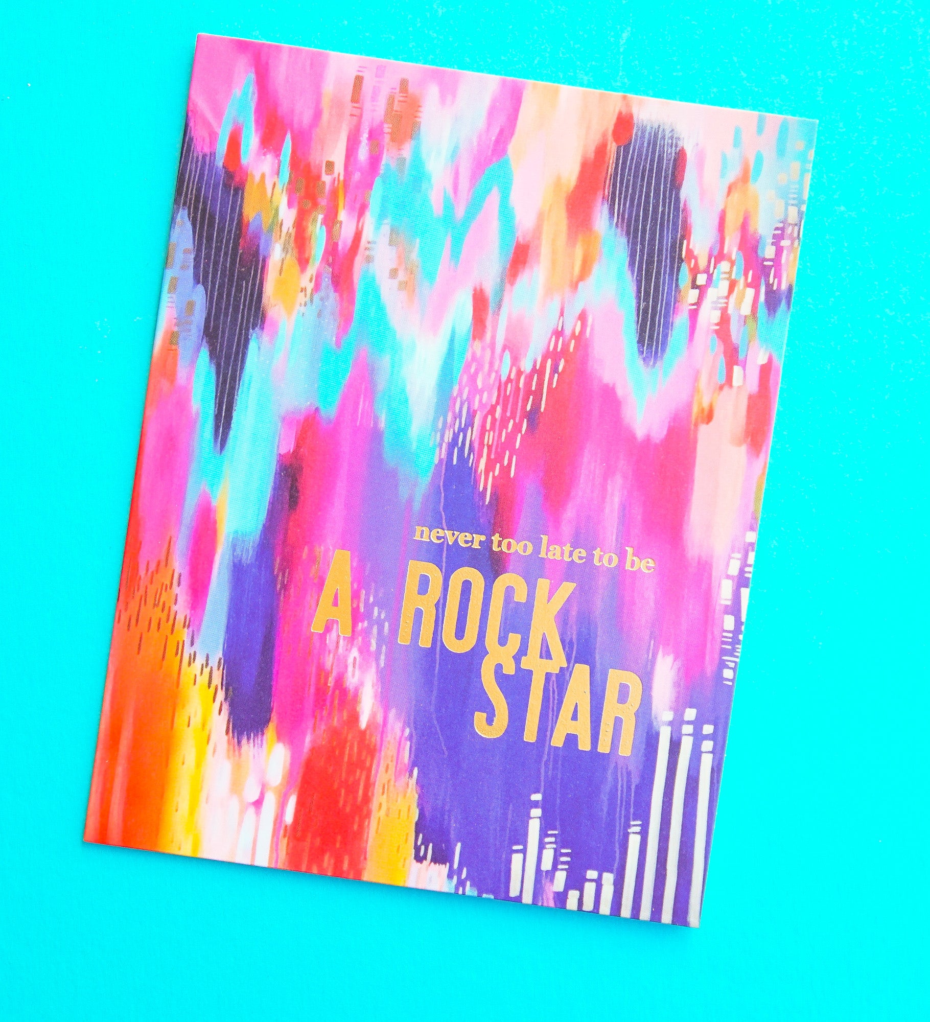 Birthday - Never Too Late To Be A Rock Star Card - Ettavee - Cardmore