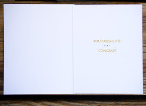 Congrats Card - You Crushed It! - Ettavee - Cardmore