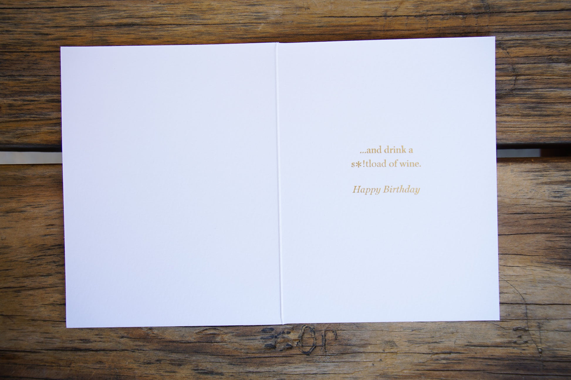 Birthday Card Live Laugh Love - Cardmore