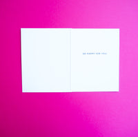 Congrats Congratulation Card From Me To You Ettavee - Cardmore