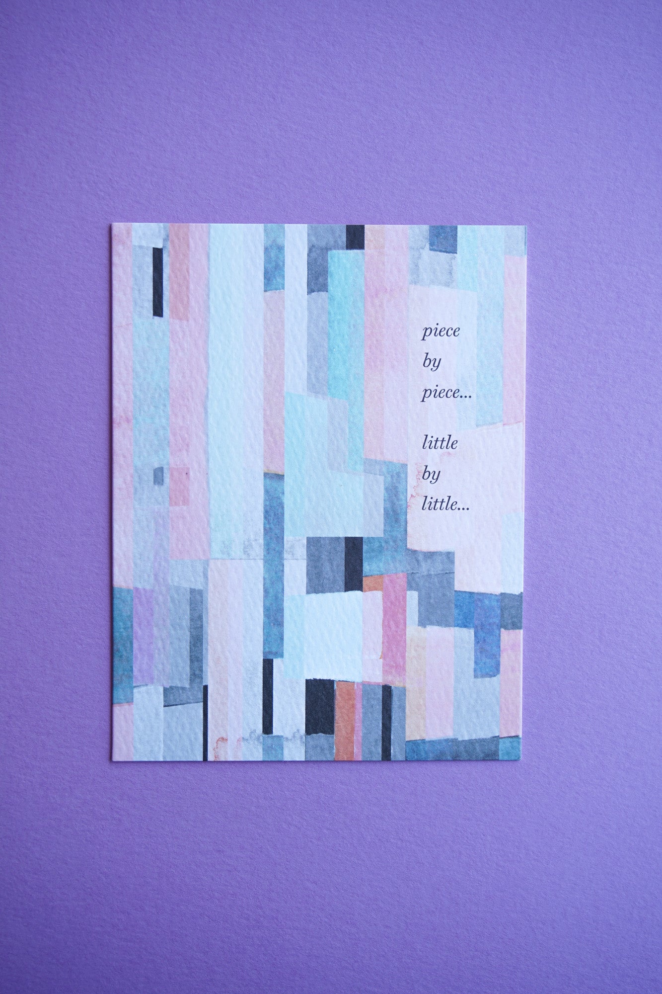 Piece by piece Get Well Card From Me To You - Cardmore