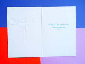 Dragonfly Birthday Card - Cardmore