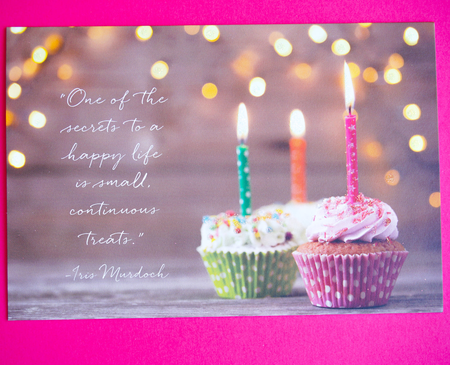 Polka Dot Cupcakes Birthday Card - Cardmore