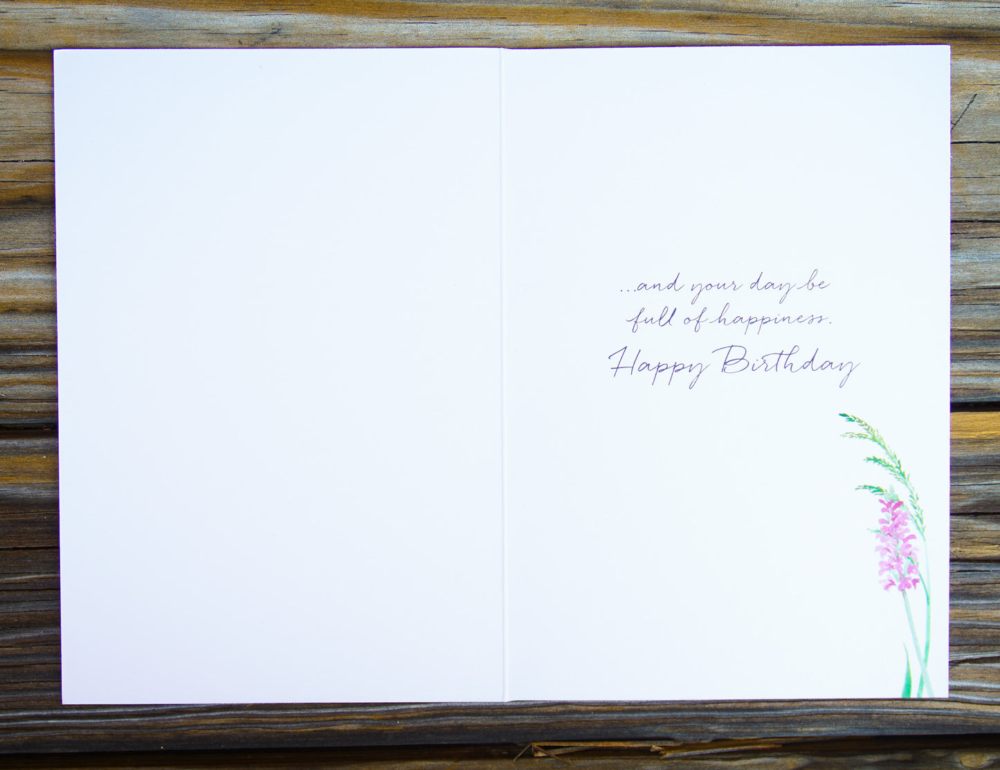 Dragonfly Ferns Birthday Card - Cardmore