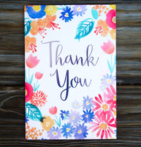 Spring Floral Thank You Card - Cardmore