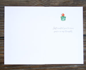 Cactus Trio Thinking Of You Card - Cardmore