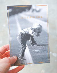 Big Step Encouragement Card - Cardmore