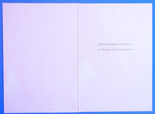 Night Sky Brushstrokes Loss Of Pet Card - Cardmore