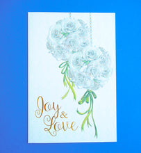 White Rose Ornaments Wedding Cards Sienna's Garden - Cardmore