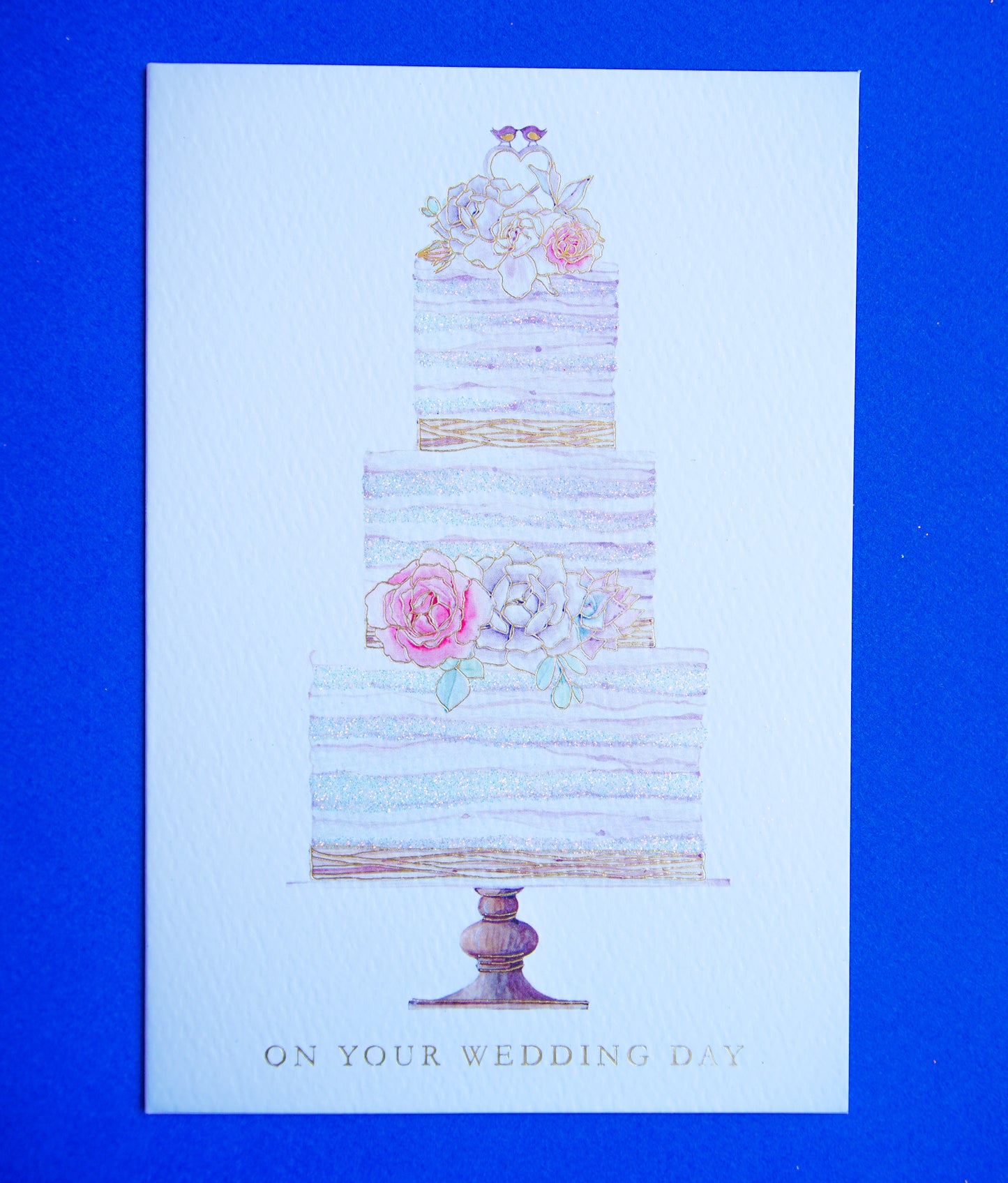 Rustic Wedding Cake Wedding Card - Cardmore