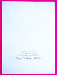 Watercolor Garden Daughter Birthday Card - Cardmore