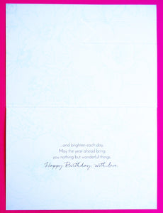 Watercolor Garden Daughter Birthday Card - Cardmore