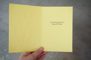 Pee Floor Mirror Birthday Card Eric Decetis 30423 - Cardmore