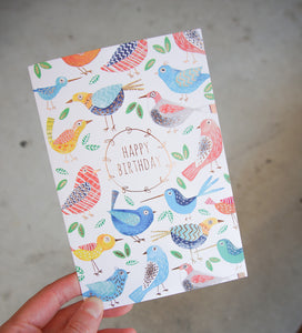 Happy Birds Birthday Card - Cardmore