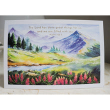 Tranquil Mountains Birthday Card - Cardmore