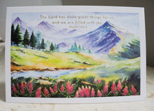 Tranquil Mountains Birthday Card - Cardmore