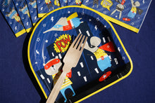Super Heroes Dessert Plates Party Partners - Cardmore