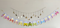 Rainbow Birthday Banner Party Partners - Cardmore