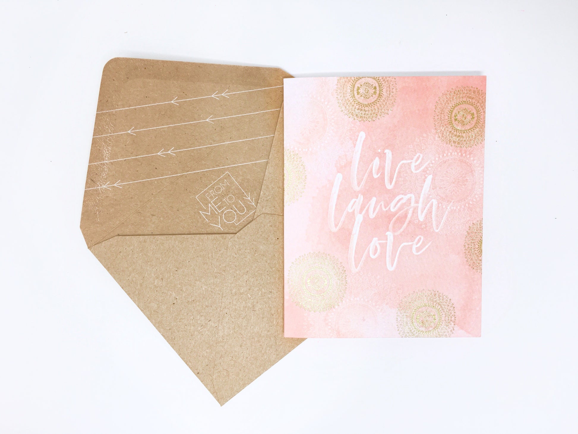 Birthday Card Live Laugh Love - Cardmore