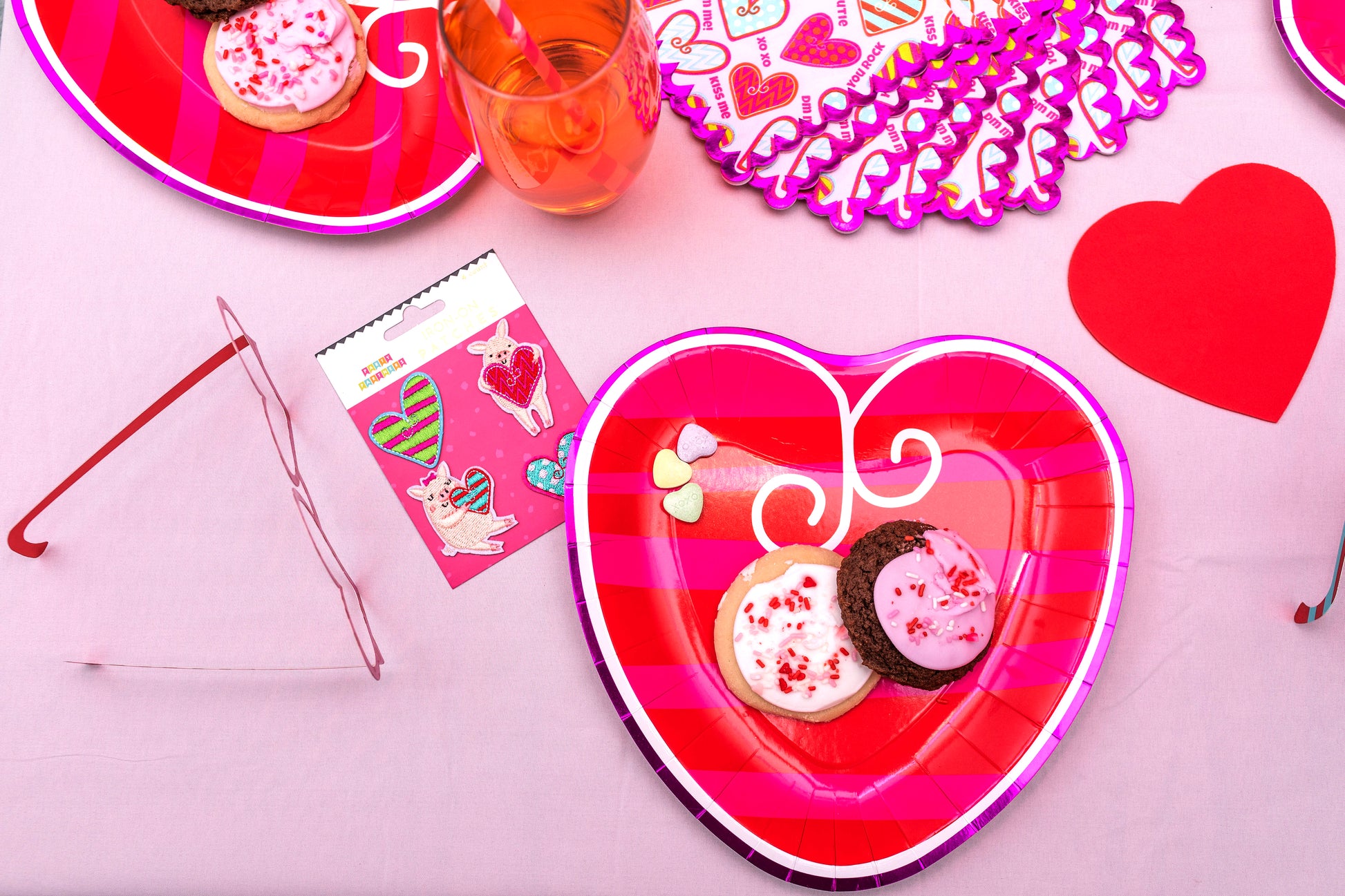 Heart Dessert Plates Party Partners - Cardmore