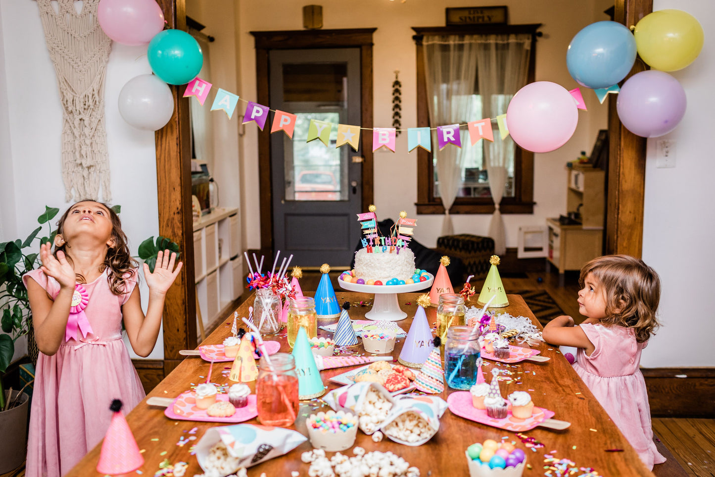 Bold and Bright Birthday Banner Party Partners - Cardmore