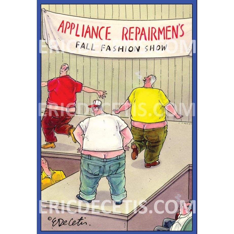 Appliance Repairmen's Birthday Card Eric Decetis 30441 - Cardmore