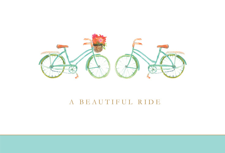 Pictura Two Bikes Anniversary Card from the Everyday Cards collection, featuring a charming illustration of two bikes.