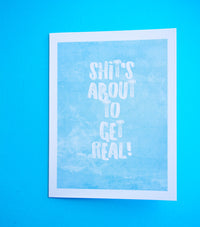 Pictura From Me To You baby boy greeting card with blue and white design, ideal for special occasions.