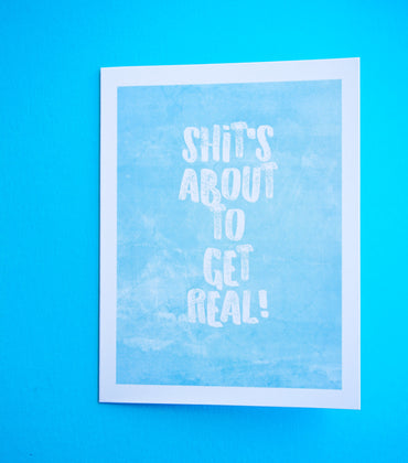 Pictura From Me To You baby boy greeting card with blue and white design, ideal for special occasions.