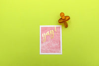 Pictura From Me To You baby girl greeting card featuring a charming design for special occasions.