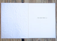 Pictura From Me To You birthday card featuring colorful floral design and heartfelt message for special occasions