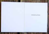 Pictura "From Me To You" congratulations card featuring elegant design and heartfelt message for special occasions.