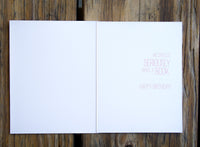 Pictura Partner In Crime birthday card from me to you with fun, colorful design for celebrating special occasions.