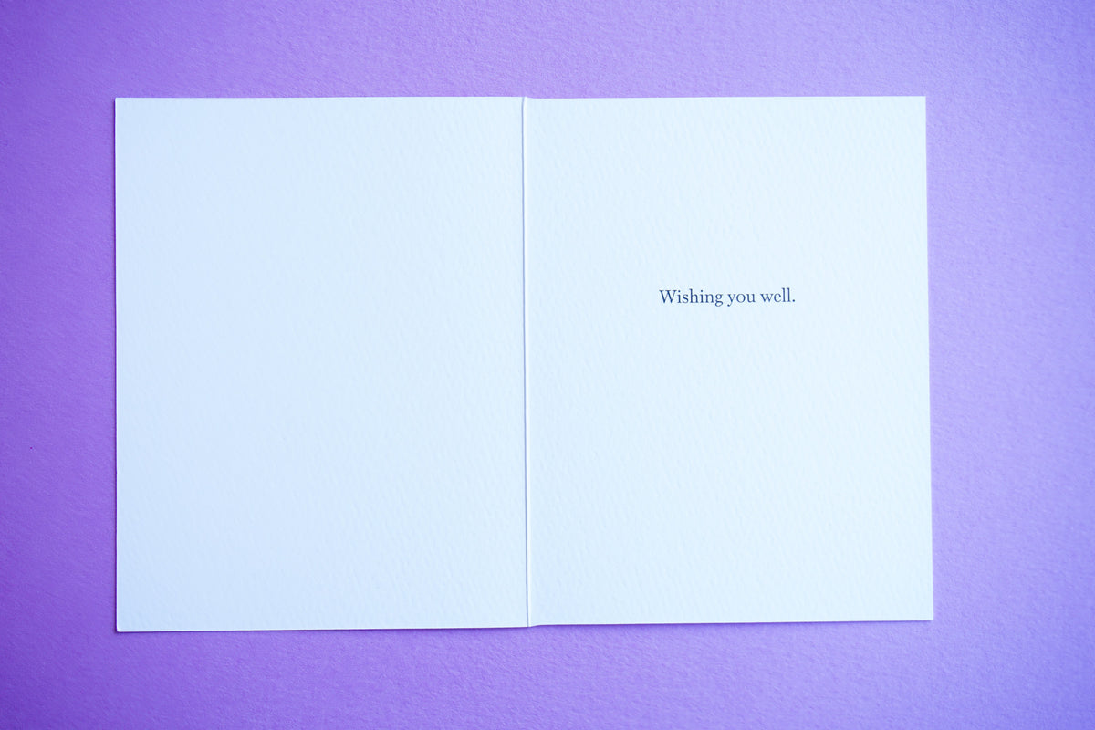 Piece by Piece From Me To You Get Well greeting card by Pictura, featuring colorful floral illustrations and heartfelt message inside.