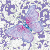 Pictura Butterfly Smart Cloth, a sleek reusable smart cloth with a butterfly design for cleaning and wiping surfaces.