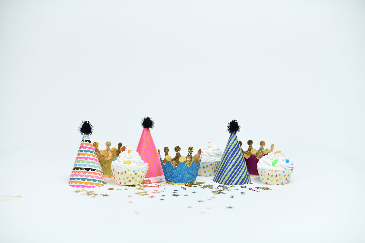Colorful Mini Crowns Party Partners - Cardmore