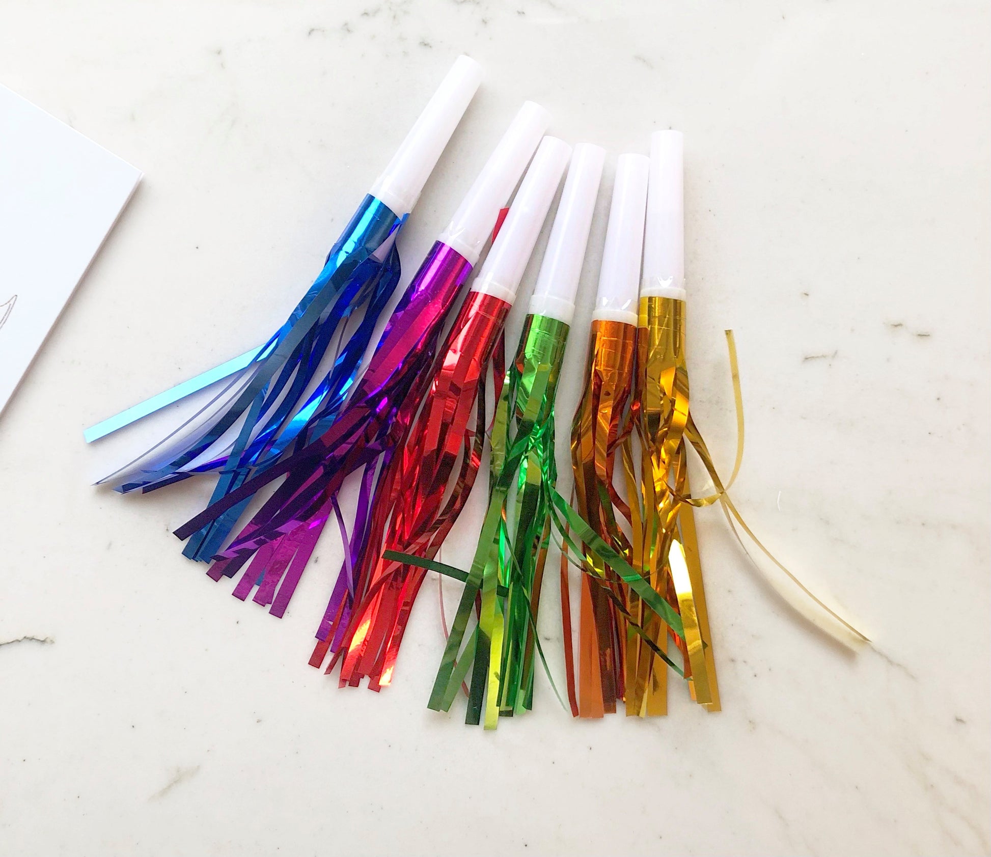Rainbow Party Whistle/Tooters Party Partners - Cardmore